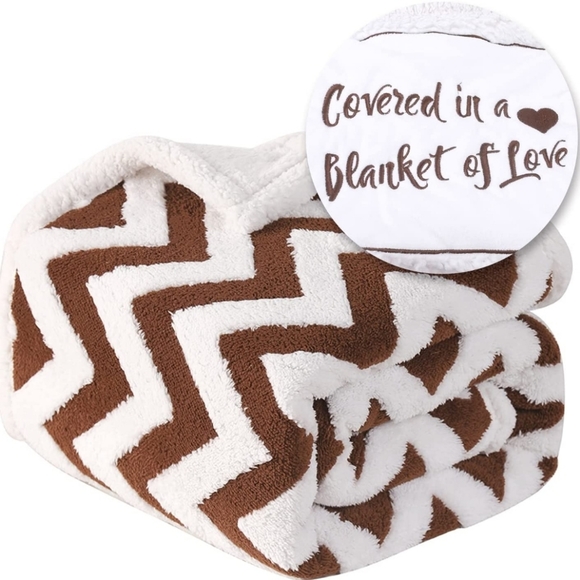 Ailemei Sherpa Fleece Throw Blanket KING SIZE 108×90 - Picture 5 of 9